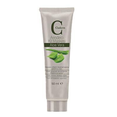 Claderm Claderm Aloe Vera Kil Maskesi Tüp 50ml