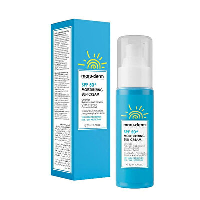 Maruderm Maruderm Güneş Kremi 50SPF+ Nemlendirici 50 ml