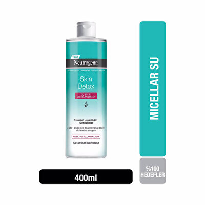 Neutrogena Neutrogena Makyaj Temizleme Suyu Hydro Boost Üç Etkili Miceller 400 ml