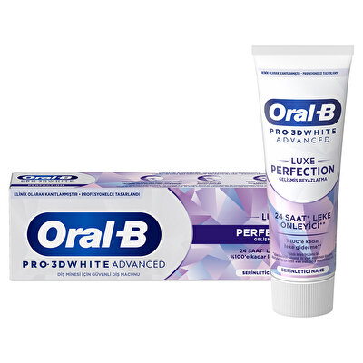 Oral-B Oral B Diş Macunu Pro 3D White Advanced Luxe Perfection 75 ml