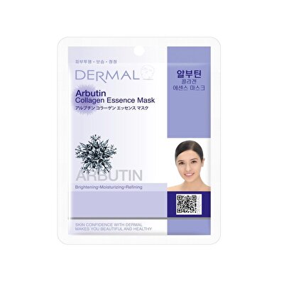 Dermal Dermal Kağıt Maske Arbutin Kolajen 23 gr