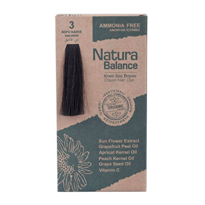 Natura Balance Natura Balance Krem Saç Boyası Buzlu Kahve 5.7 1 adet