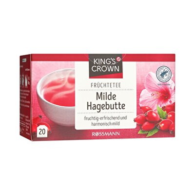 King's Crown King's Crown Bitki Çayı Kuşburnu Böğürtlen 60 gr 20'li