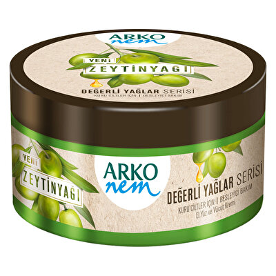 Arko Nem Arko Nem El ve Vücut Kremi Değerli Yağlar Zeytinyağlı 250 ml