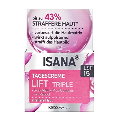 Isana Isana Lift Triple Gündüz Kremi Besleyici ve Sıkılaştırıcı Etki SPF15 50 ml