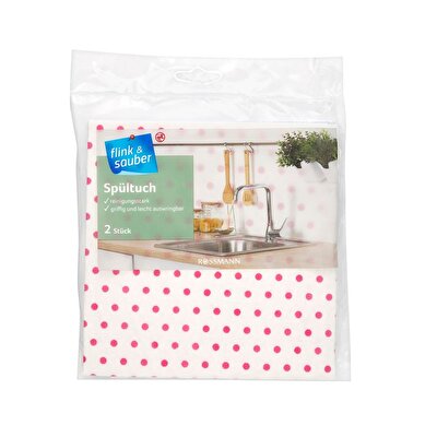 Flink & Sauber Flink & Sauber Mutfak Bezi 2'li 35x35cm