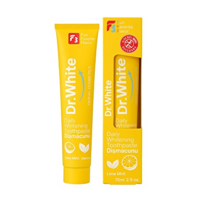 Dr. White Dr. White Diş Macunu Daily Whitening Lime Mint 75 ml