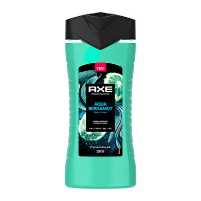 Axe Axe Premium Collection Duş Jeli 3 in 1 Aqua Bergamot 300 ml