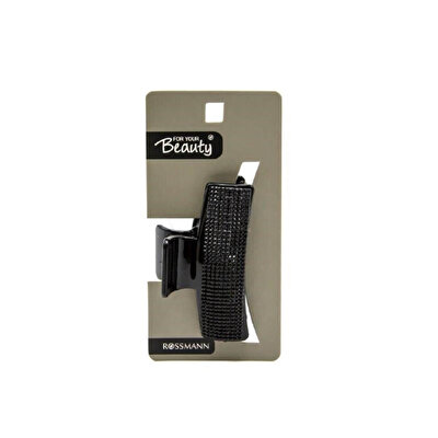 For Your Beauty For Your Beauty Mandal Toka Taşlı Siyah 6 Dişli MNDTKTS6D 1 adet