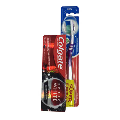 Colgate Colgate Diş Macunu 50 ml + Extra Clean Single Diş Fırçası