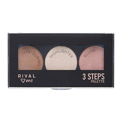 Rival Loves Me Rival Loves Me Pudra Paleti 3 Steps 10 g