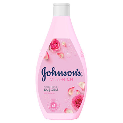 Johnson's Johnson's Vita-Rich Duş Jeli Gül Suyu, Yatıştırıcı 400 ml