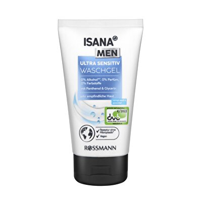 Isana Men Isana Men Ultra Hassas Yüz Yıkama Jeli 150 ml