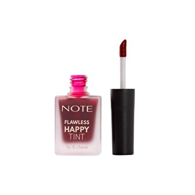 Note Note Flawless Happy Tint Lip & Cheek 02 Wild Cherry Likit Allık Mor