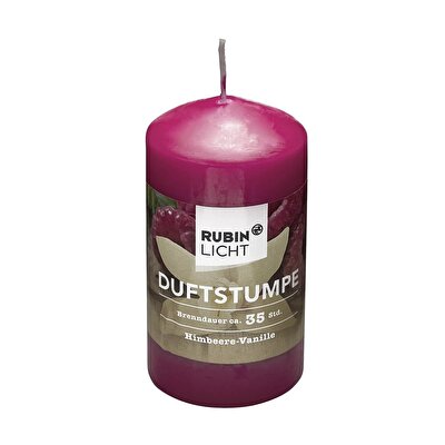 Rubin Licht Rubin Licht Kokulu Silindir Mum Ahududu & Vanilya 110x60 mm
