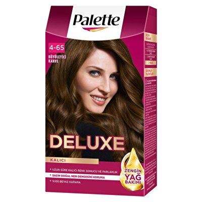 Palette Deluxe Palette Deluxe Saç Boyası Büyüleyici Kahve No: 4-65 50 ml
