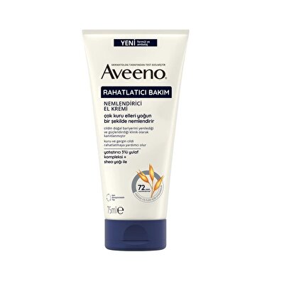 Aveeno Aveeno Rahatlatıcı ve Onarıcı El Kremi Kuru Ciltler 75 ml