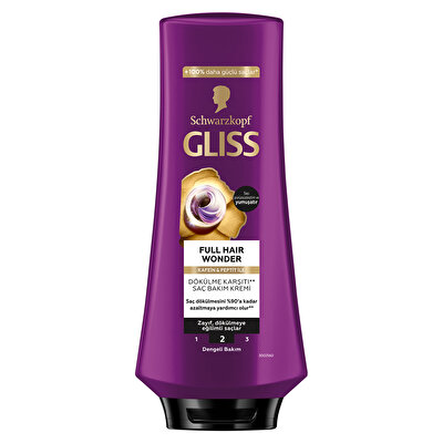 Gliss Gliss Full Hair Wonder Saç Bakım Kremi 360 ml