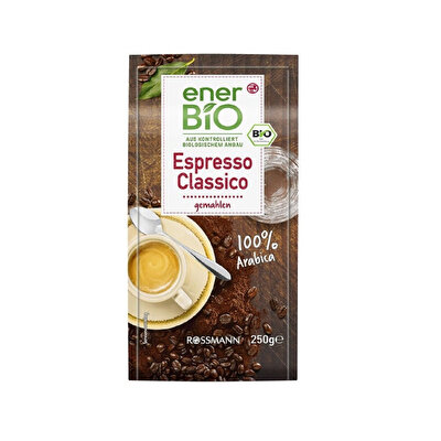 Enerbio Enerbio Organik Çekilmiş Kahve Espresso Klasik 250 gr