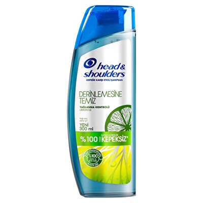 Head & Shoulders Head & Shoulders Şampuan Derin Temizlik Yağlanma Kontrolü 300 ml