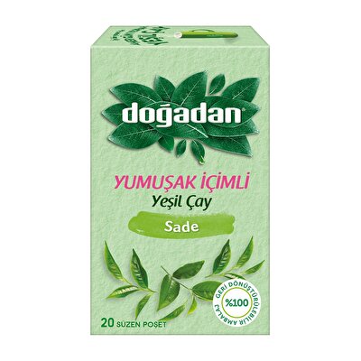 Doğadan Doğadan Yeşil Çay Yumuşak İçim 20'li