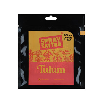 One Spray Tattoo One Spray Tattoo City Pack Dövme Şablon Seti Tulum