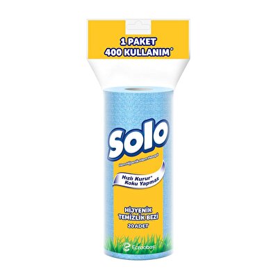 Solo Solo Hijyenik Temizlik Bezi 20'li