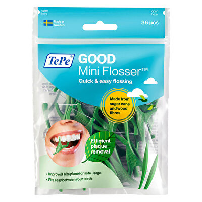 Tepe Tepe Diş İpi Mini Flosser Çatallı 1 adet