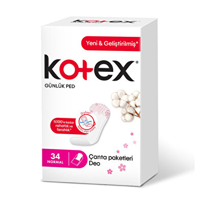Kotex Kotex Günlük Ped Normal 34'lü