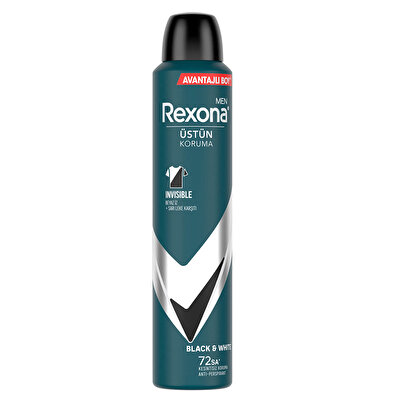 Rexona Men Rexona Men Sprey Deodorant 72h Invisible Black & White 200 ml