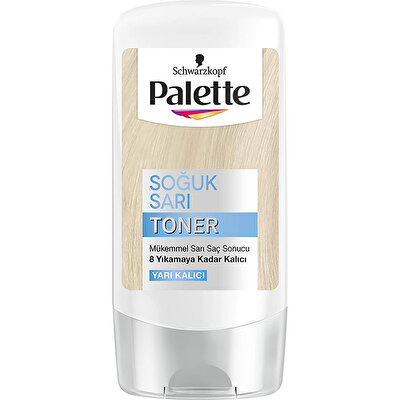 Palette Palette Yarı Kalıcı Toner Soğuk Sarı 150 ml
