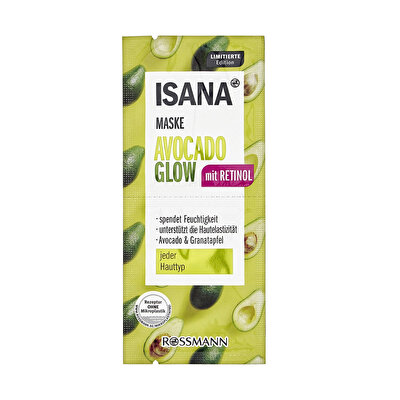 Isana Isana Glow Maske Avokado 2 x 8 ml