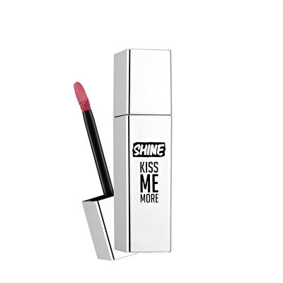 Flormar Flormar Shine Kiss Me More Uzun Süre Kalıcı Parlak Likit Ruj 004 Fall Rose