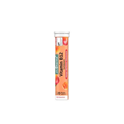 Altapharma Altapharma Vitamin B12 İçeren Takviye Edici Gıda Efervesan Mango - Kayısı Aromalı 20 adet
