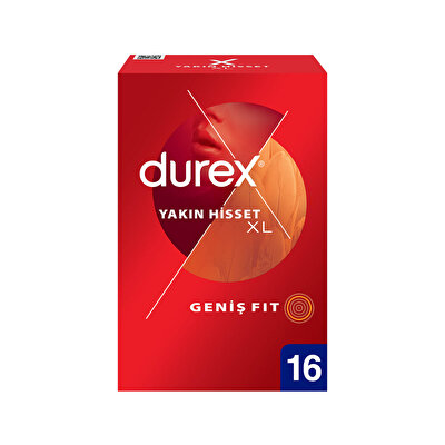 Durex Durex Prezervatif Yakın Hisset XL 16'lı