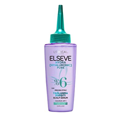 Elseve Elseve Saç Serumu Hydra Hyaluronic Pure Yağlanma Karşıtı Peeling Etkili 102 ml