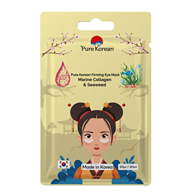 Pure Korean Pure Korean Maske Firming Eye Collagen & Seaweed 30'lu