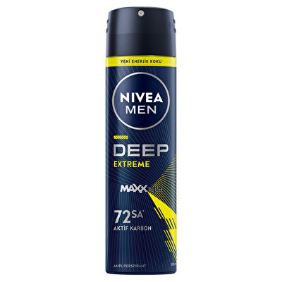 Nivea Men Nivea Men Deep Extreme Sprey Deodorant 150 ml