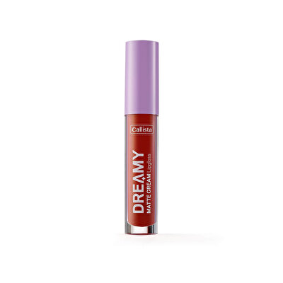 Callista Callista Dreamy Matte Cream Mat Görünümlü Lipgloss No:205 Kahverengi 1 adet