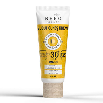 Beeo Beeo Güneş Kremi Vücut SPF 50+ 80 ml