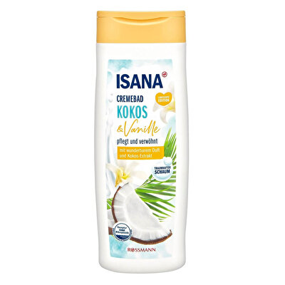 Isana Isana Kremsi Duş Jeli Hindistan Cevizi & Vanilya 750 ml
