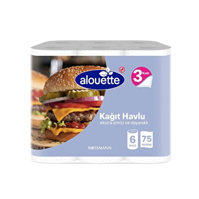 Alouette Alouette Kağıt Havlu 6'lı 3 Katlı
