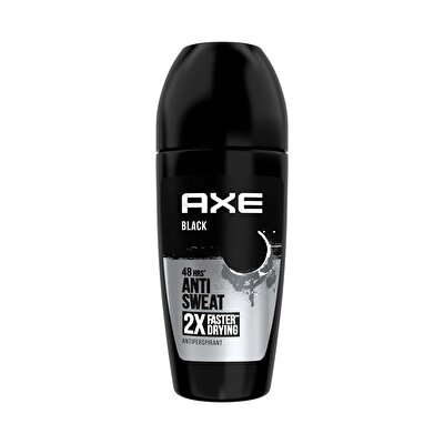 Axe Axe Roll On Deodorant Black 48 Saat Etkileyici Koku 50 ml