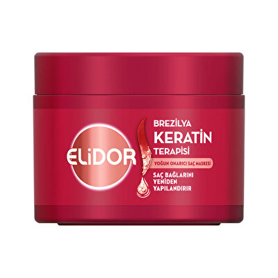Elidor Elidor Saç Bakım Maskesi Yoğun Onarıcı Brezilya Keratin Terapisi 220 ml