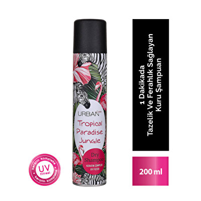 Urban Care Urban Care Kuru Şampuan Tropik Meyve ve Çiçek Kokusu ile Ferahlık Etkisi 200 ml