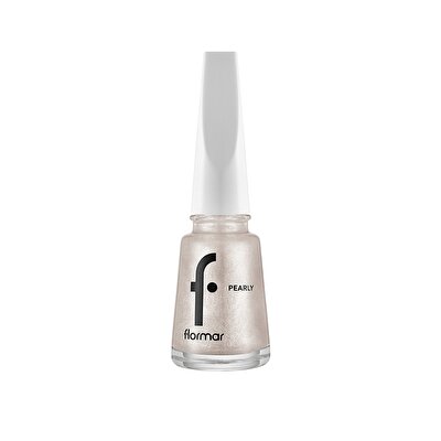 Flormar Flormar Oje Parlak Bitişli Sedefli - Pearly - 473 Pearl Beige