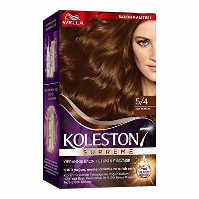 Koleston Koleston Wella Supreme Saç Boyası 5/4 Açık Kestane