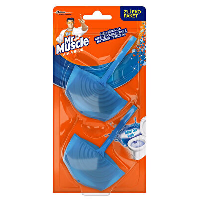 Mr. Muscle Mr. Muscle Tuvalet Temizleyici Aqua Blue 2'li
