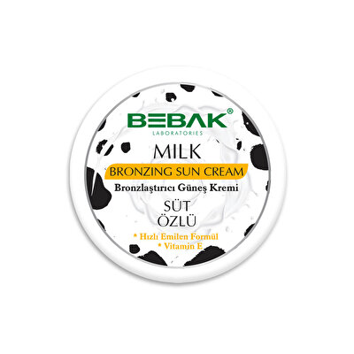 Bebak Bebak Süt Özlü Bronzlaştırıcı Güneş Kremi 100 ml