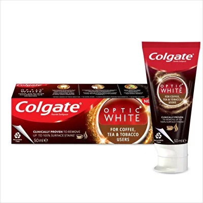 Colgate Colgate Diş Macunu Optic White Çay Kahve
